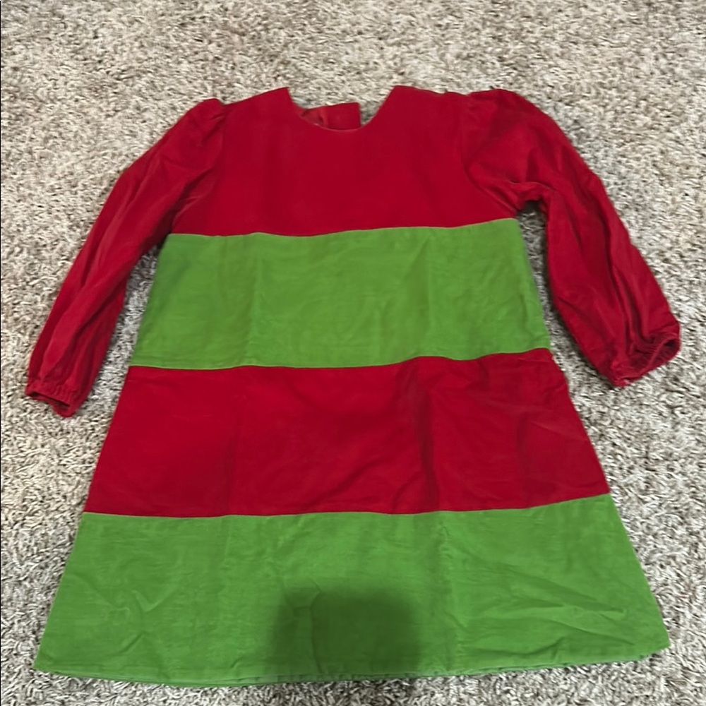 Festive Red and Green Kids Costume size 3T